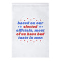 Bad Taste In Men Garden Flag