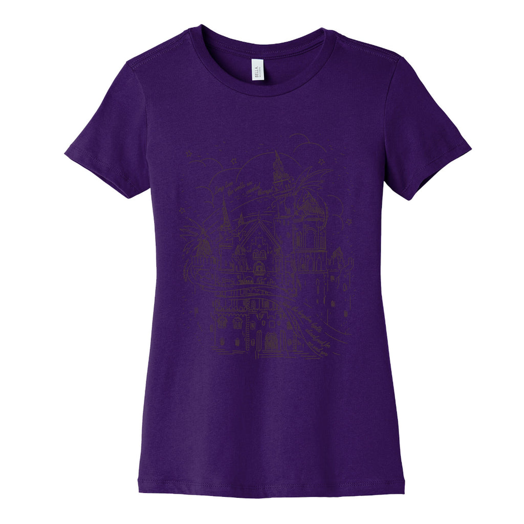 How the Kingdom Lights Shined Womens Cotton Tee