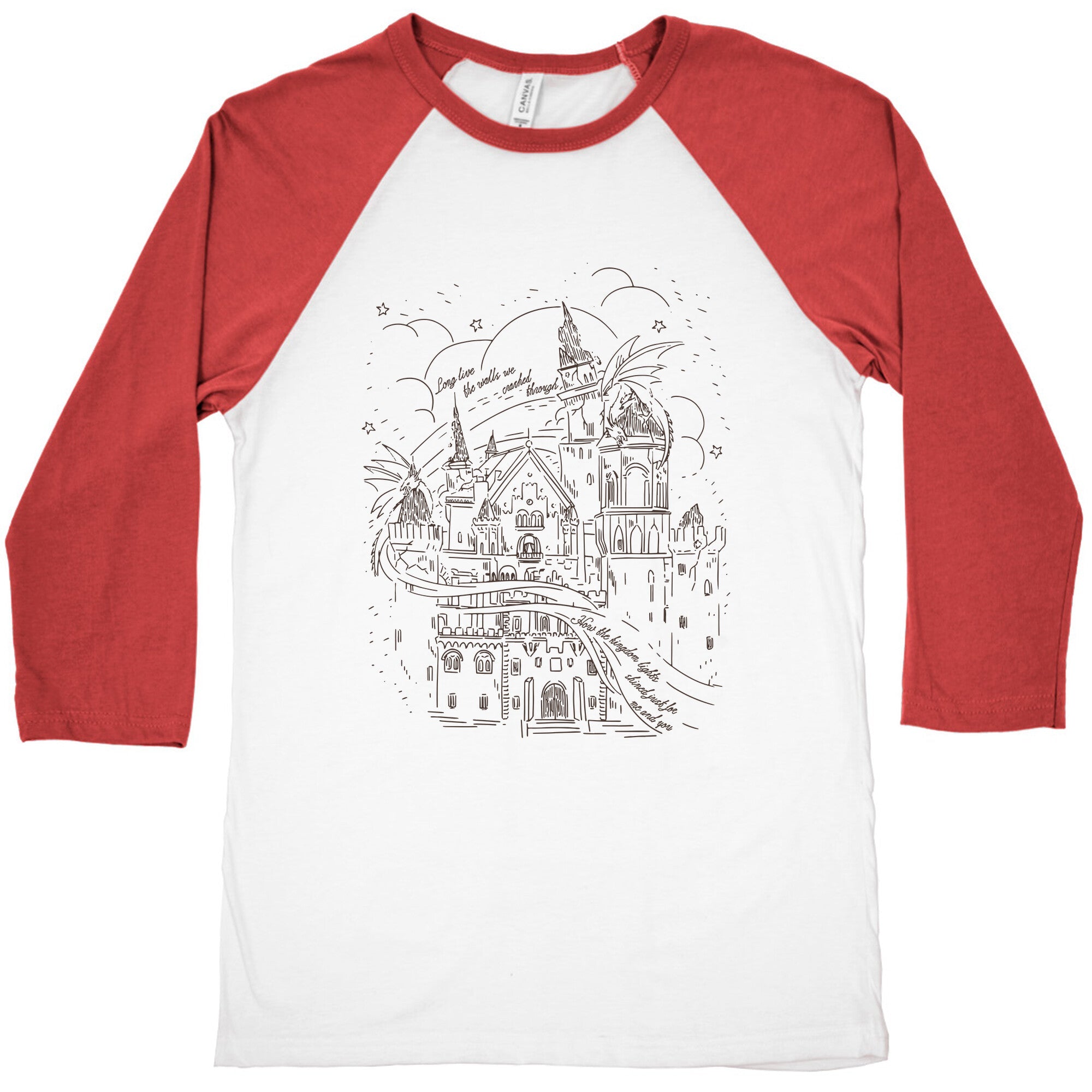 How the Kingdom Lights Shined Baseball Tee