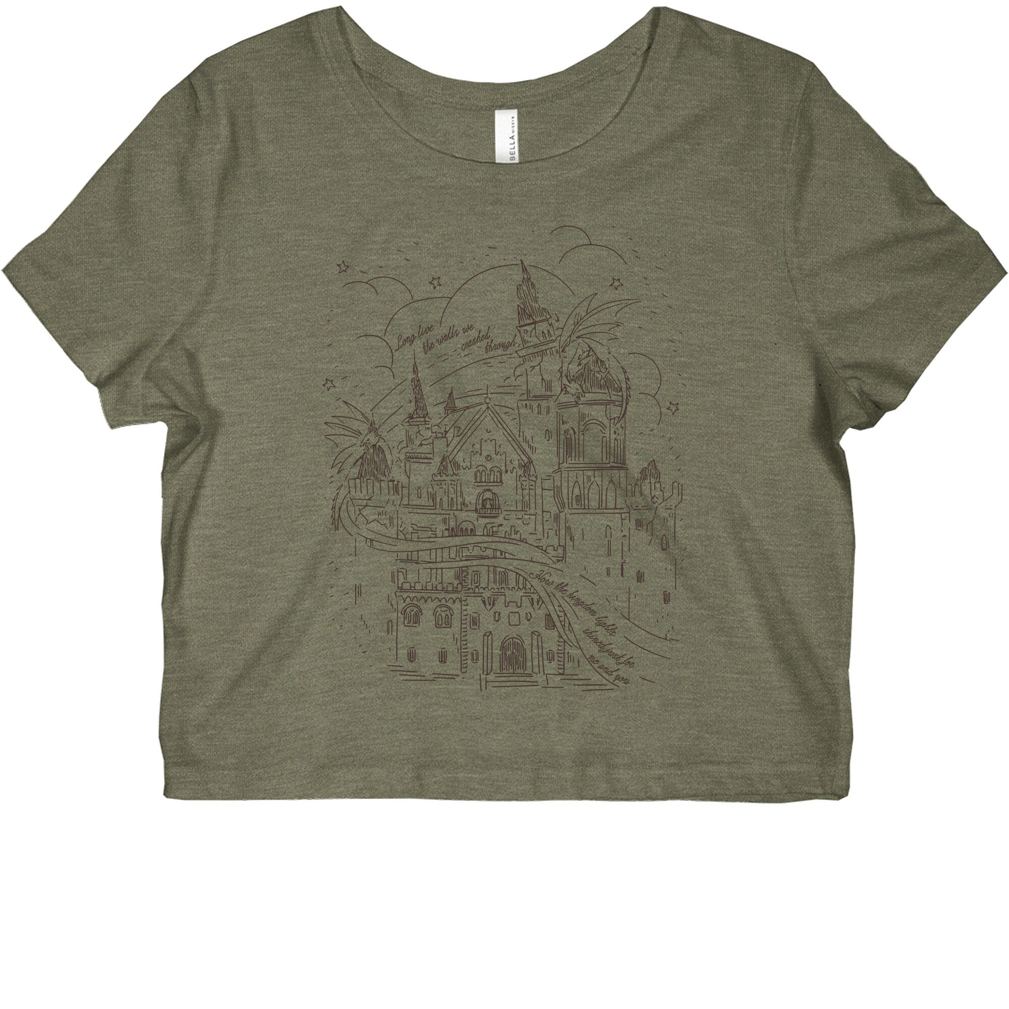 How the Kingdom Lights Shined Graphic Baby Tee