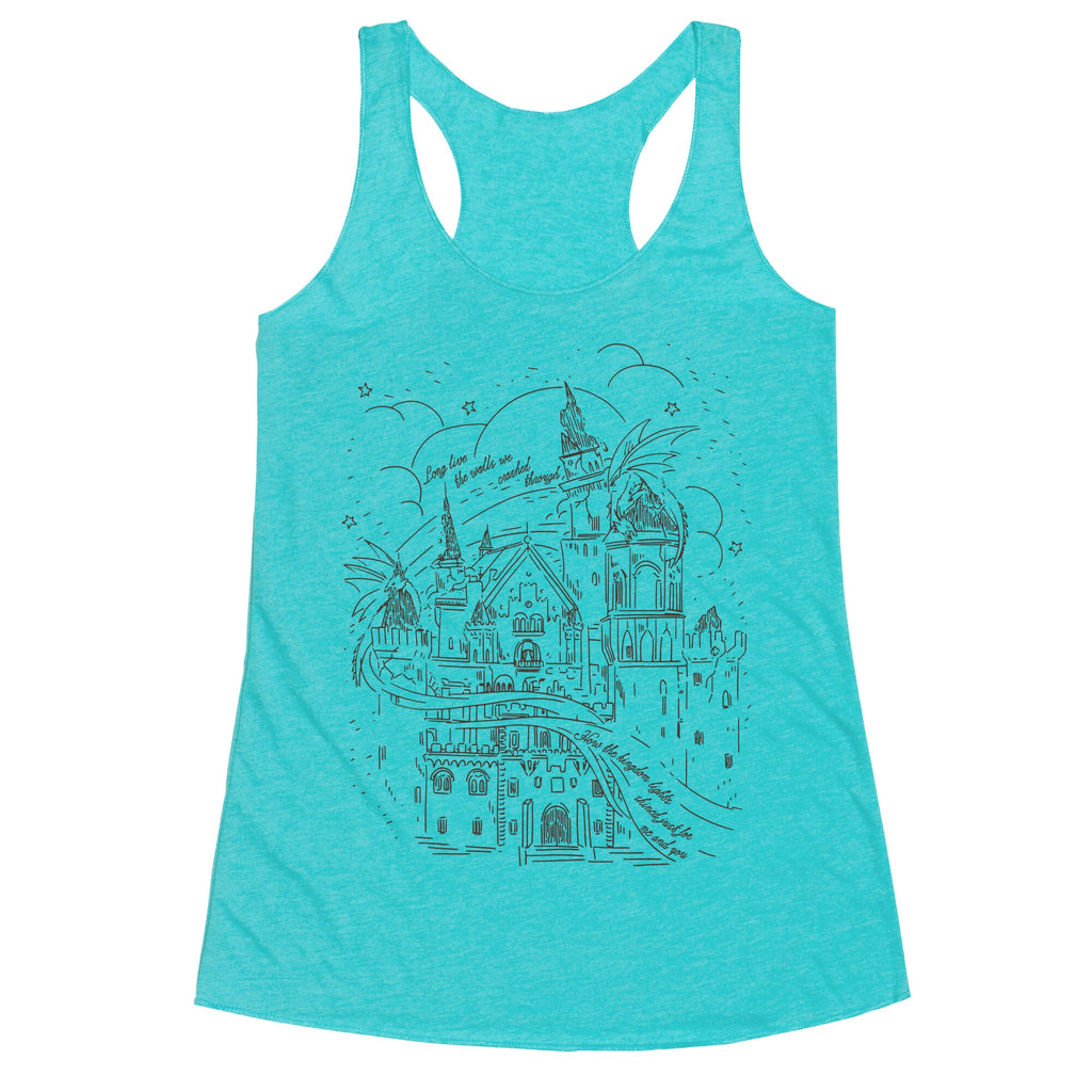 How the Kingdom Lights Shined Racerback Tank
