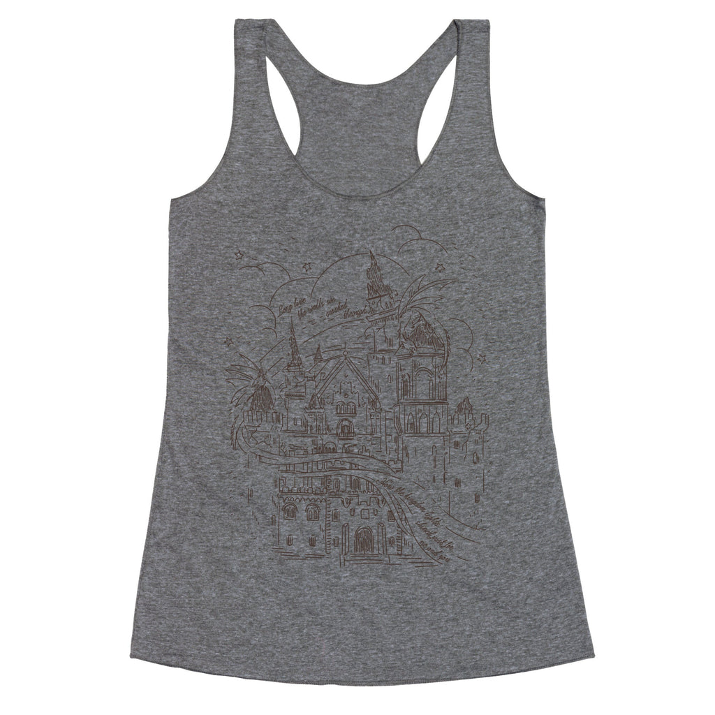 How the Kingdom Lights Shined Racerback Tank
