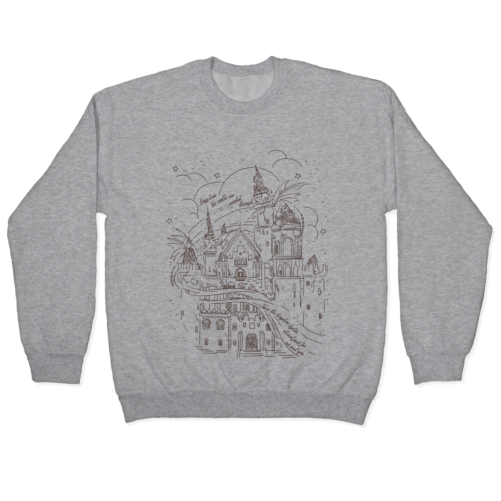 How the Kingdom Lights Shined Crewneck Sweatshirt