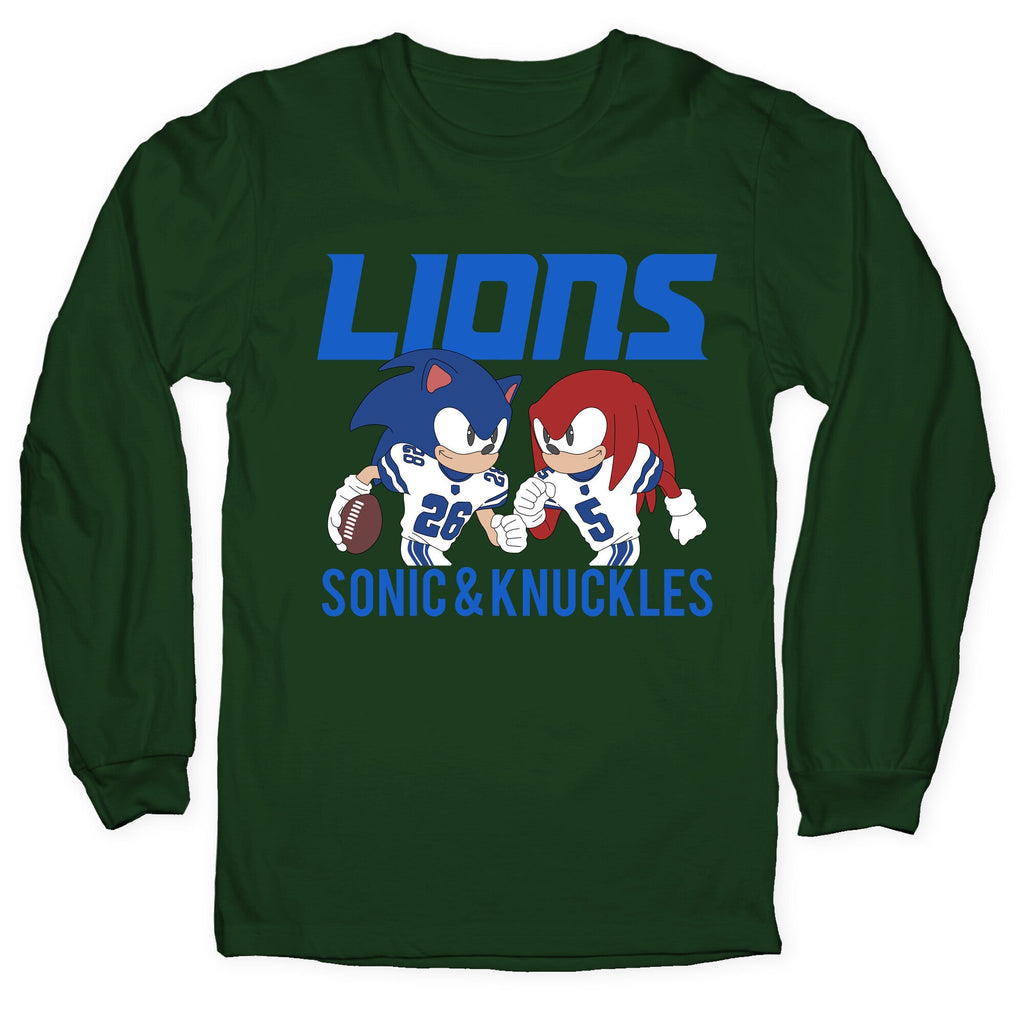 Lions Sonic and Knuckles Longsleeve Tee
