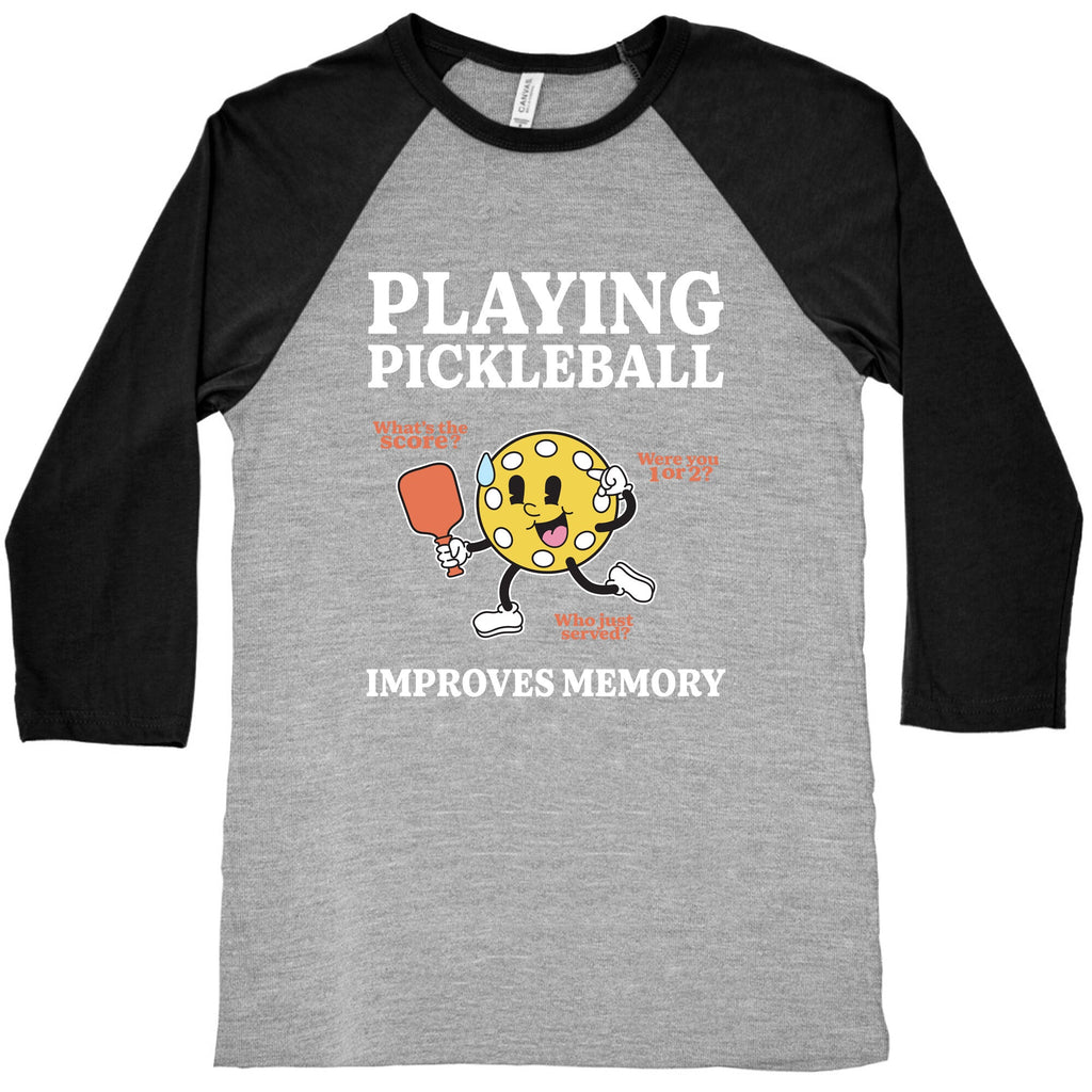 Playing Pickleball Improves Memory Baseball Tee