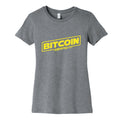 Bitcoin Crypto Womens Cotton Tee