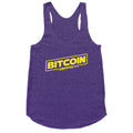 Bitcoin Crypto Racerback Tank