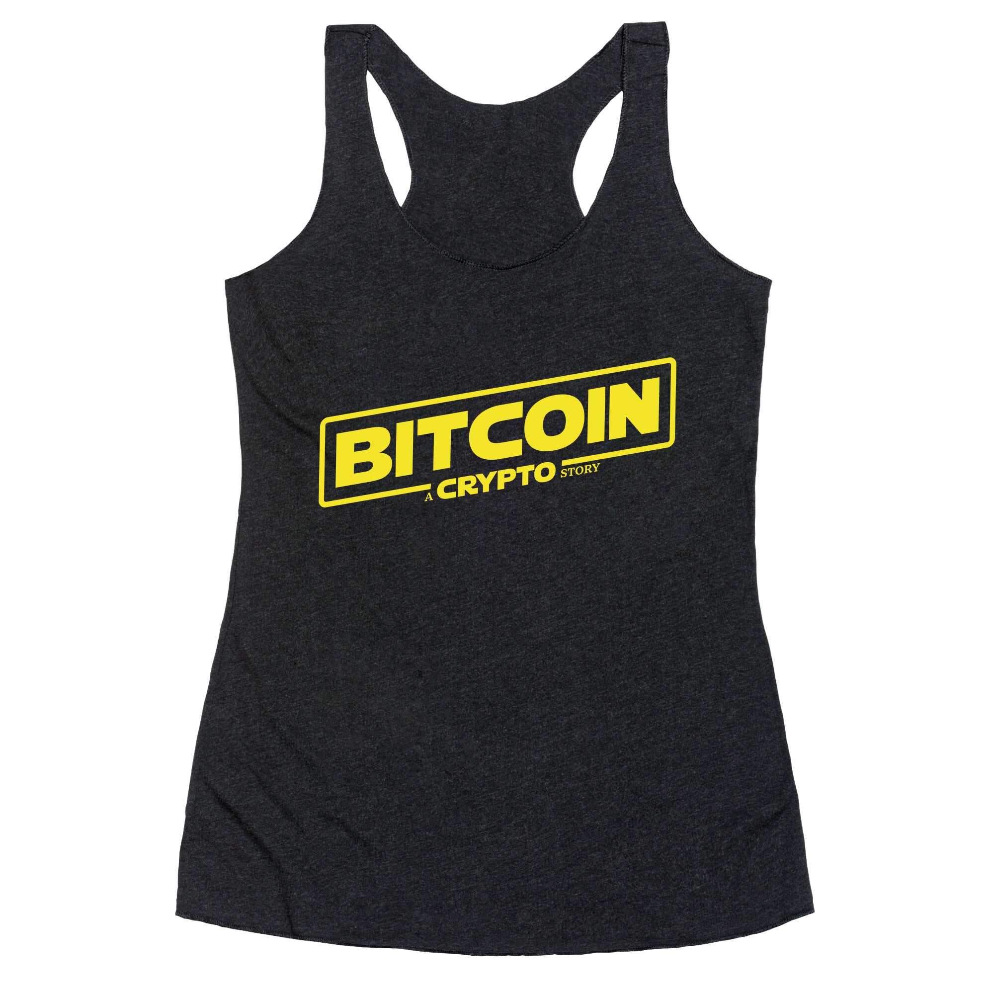 Bitcoin Crypto Racerback Tank
