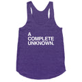 A Complete Unknown Racerback Tank