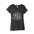 Girls Just Wanna Eat The CEOs Womens Triblend Tee