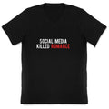Social Media Killed Romance V-Neck