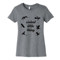 Fourth Wing Violent Little Thing Womens Cotton Tee