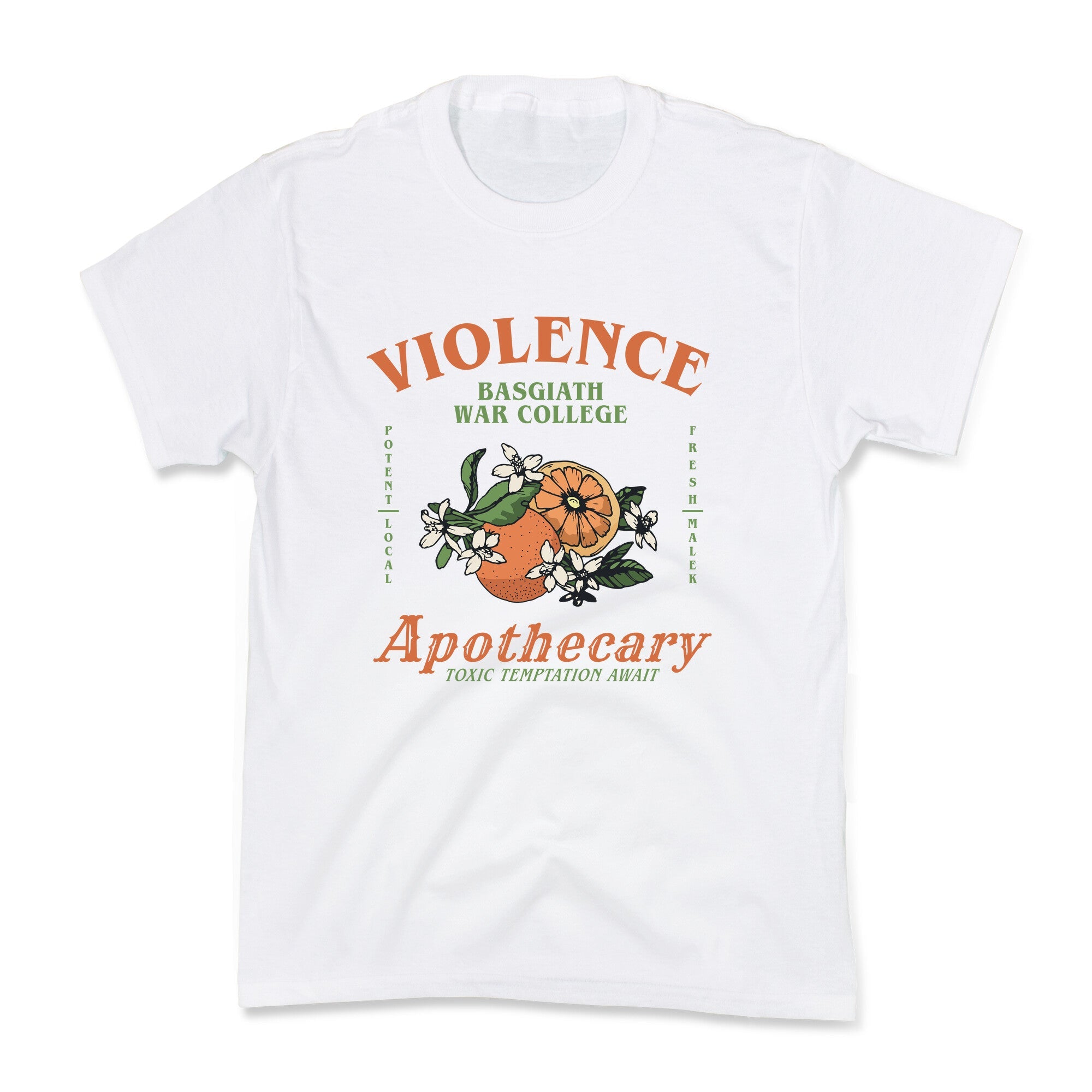 Fourth Wing Violence Apothecary Kids Tee