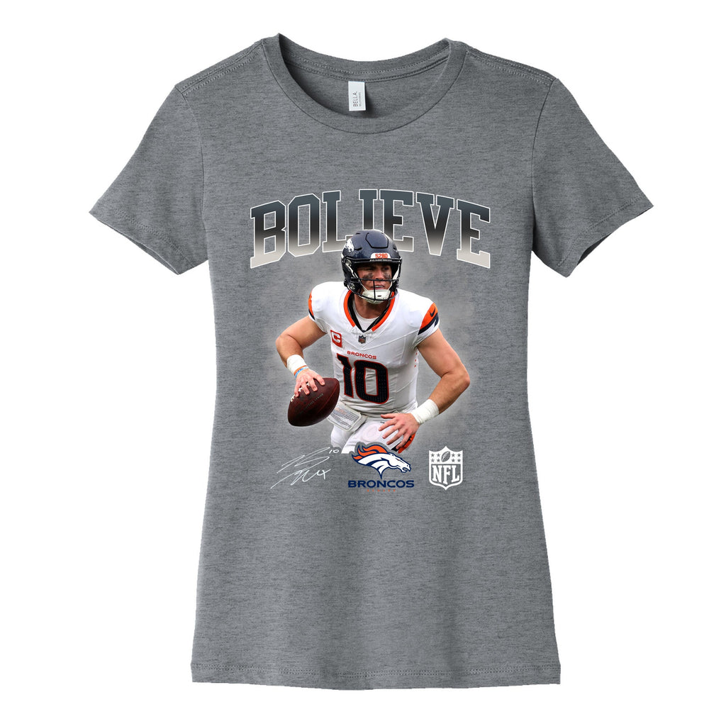 Bo Nix Bolieve Womens Cotton Tee