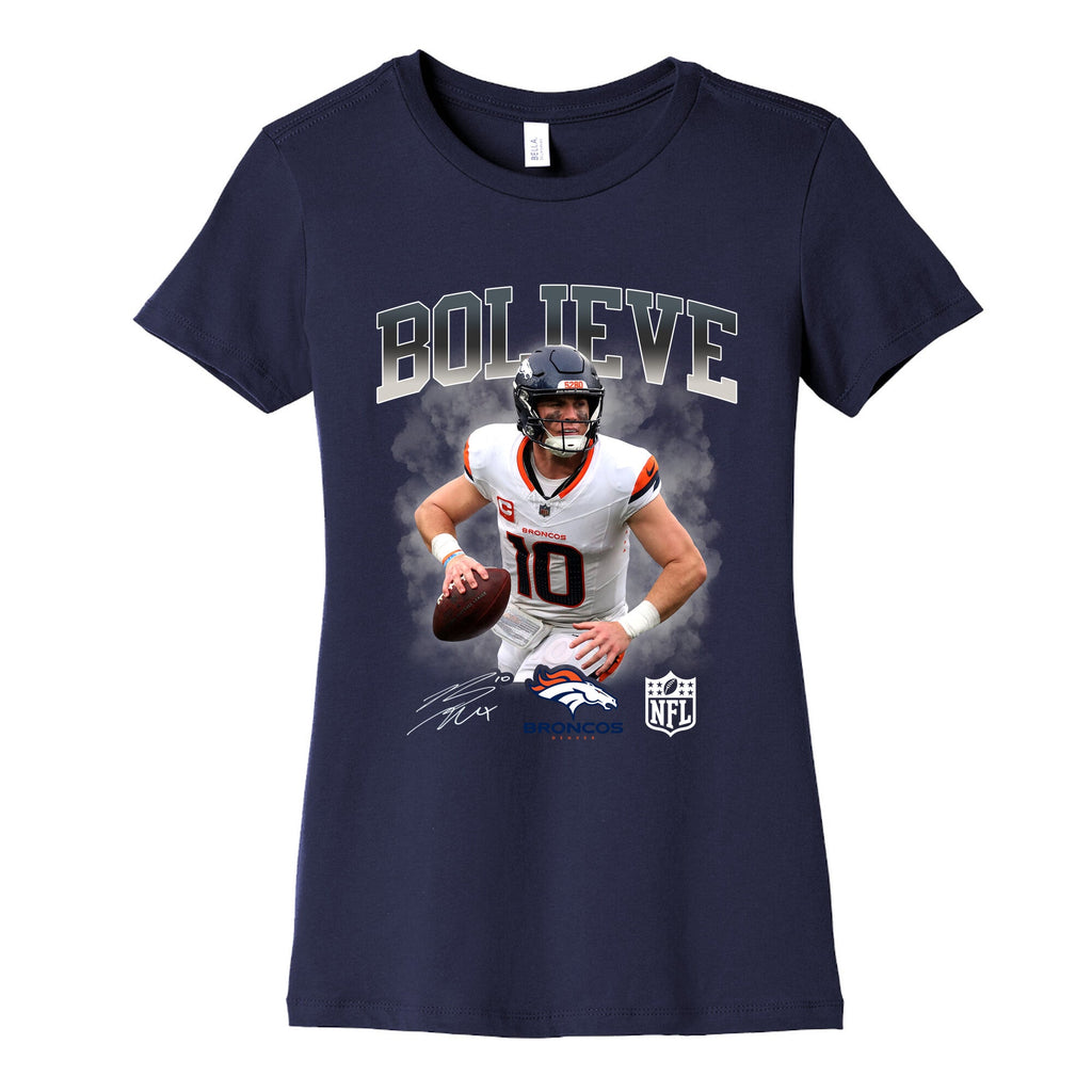 Bo Nix Bolieve Womens Cotton Tee