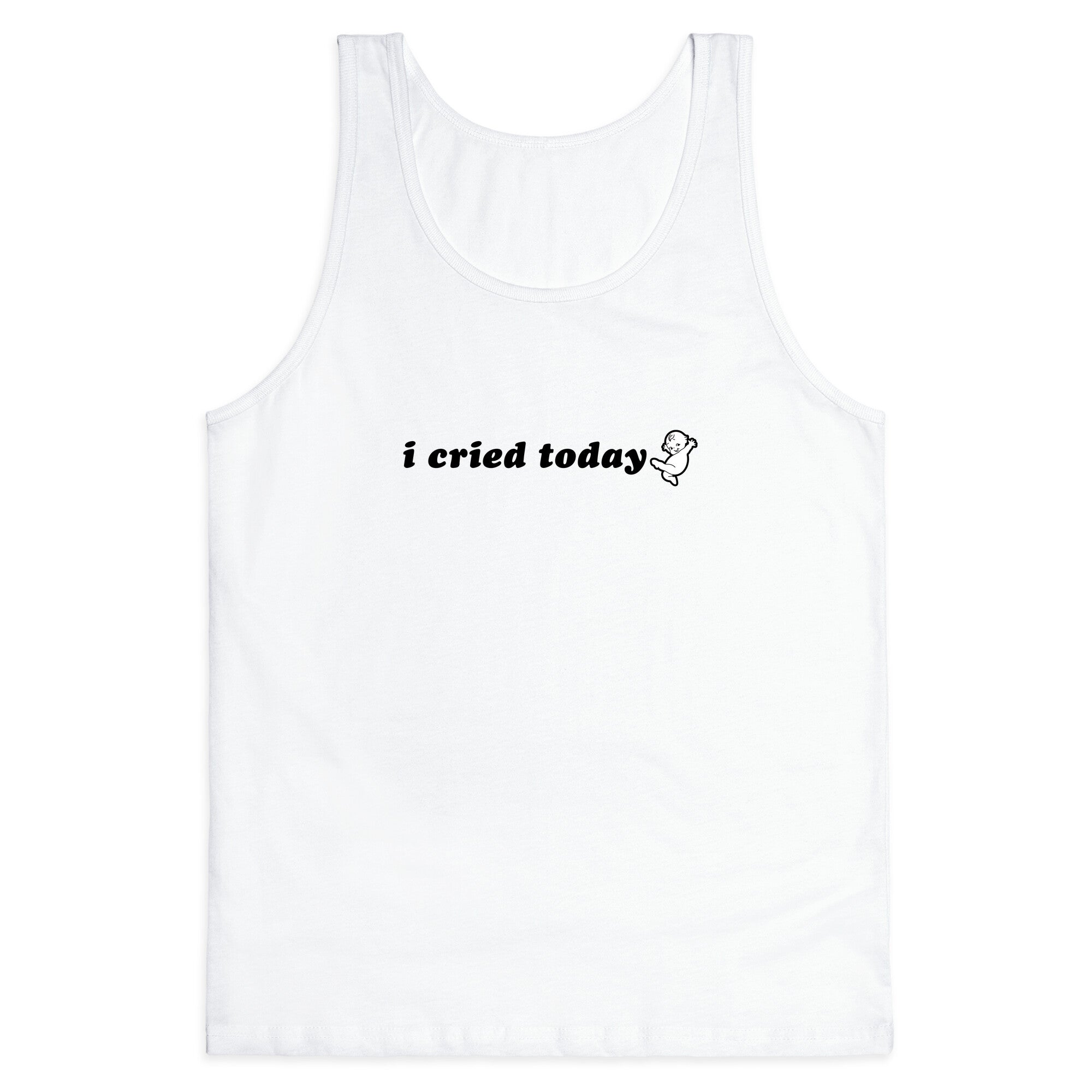 I Cried Today Baby Tank Top
