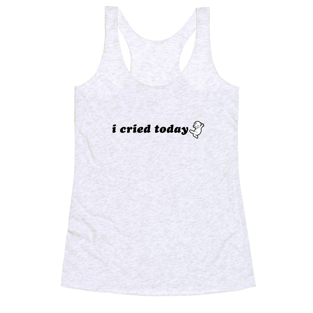 I Cried Today Baby Racerback Tank