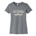 Buy A Man Eat Fish Womens Cotton Tee