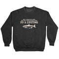 Buy A Man Eat Fish Crewneck Sweatshirt