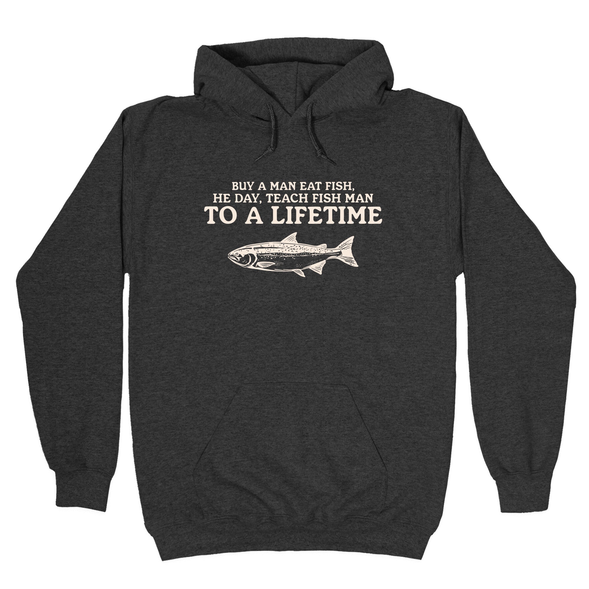 Buy A Man Eat Fish Hoodie