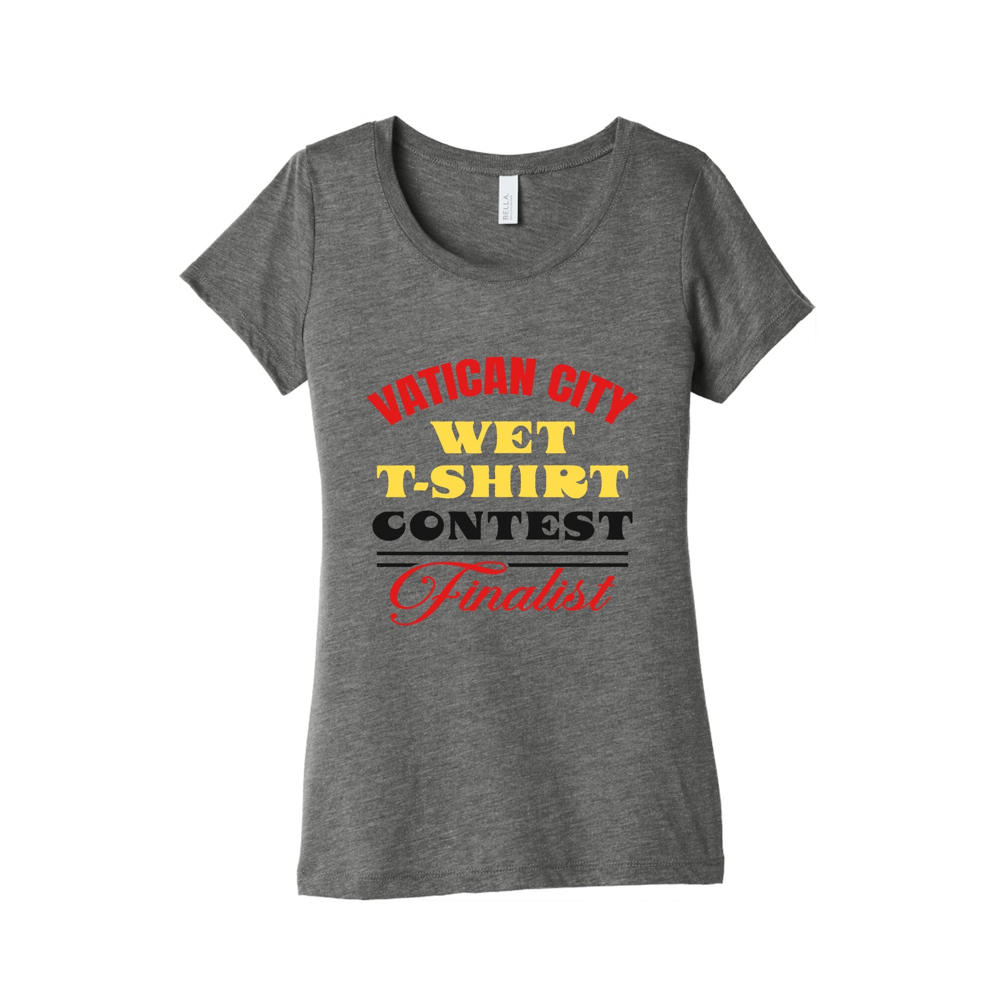 Vatican Wet T Shirt Contest Womens Triblend Tee