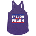 Elon & The Felon Racerback Tank