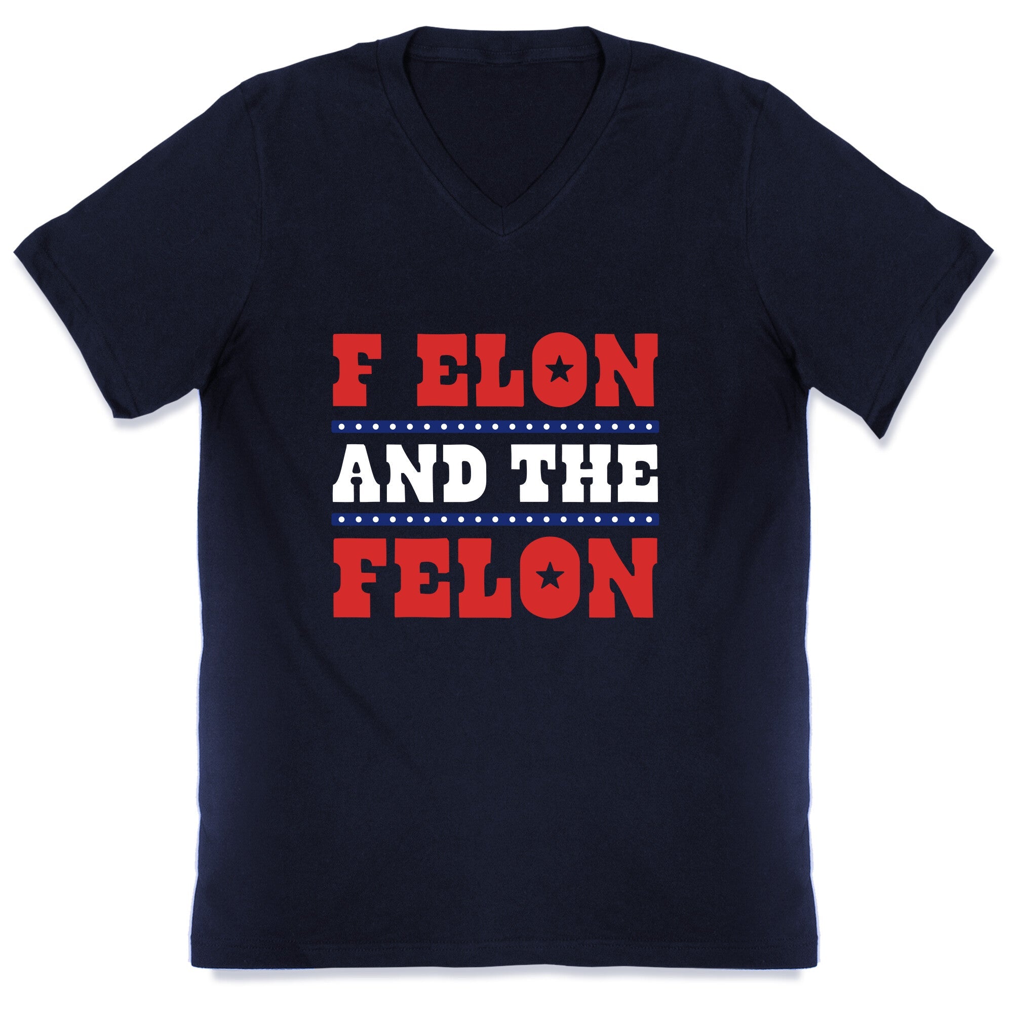 F Elon & The Felon V-Neck