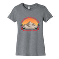 No One Is Illegal On Stolen Land Mountain Womens Cotton Tee