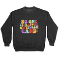 No One Is Illegal On Stolen Land Retro Crewneck Sweatshirt
