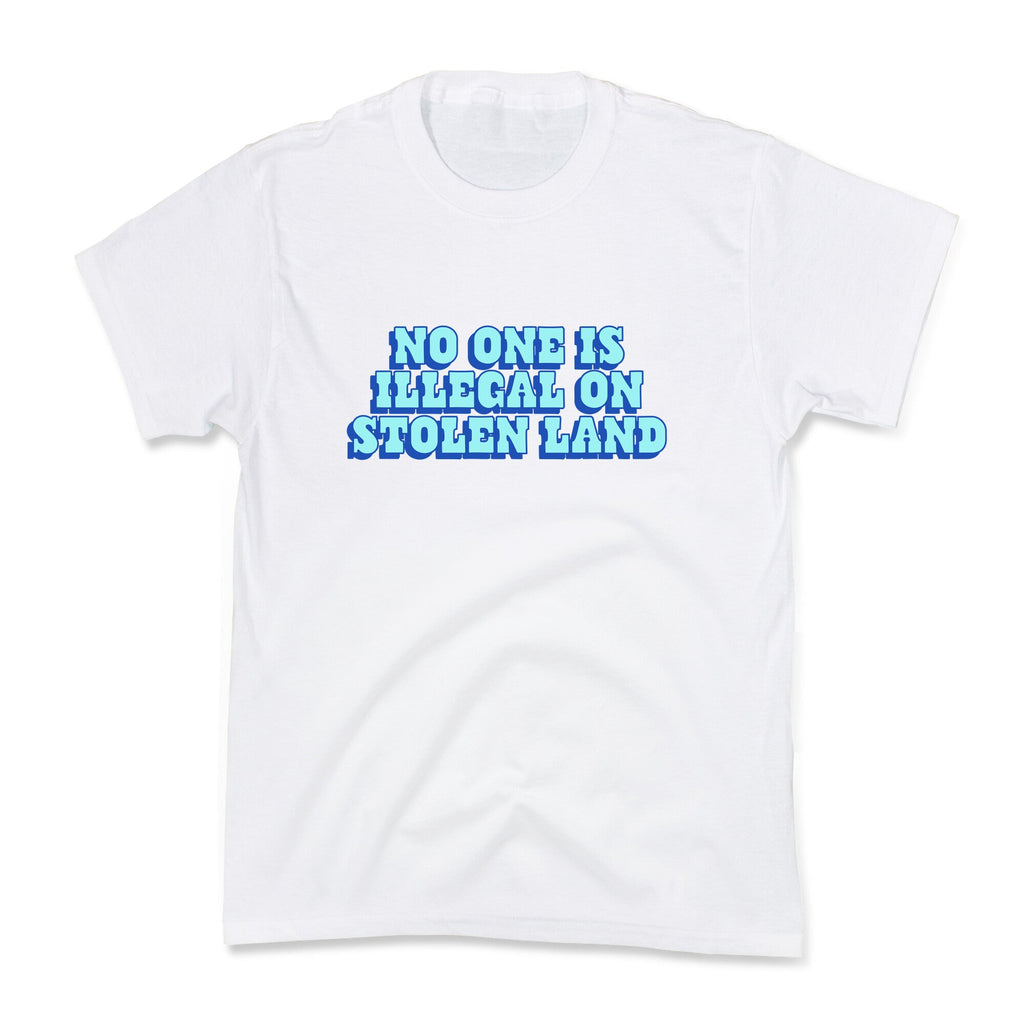 No One Is Illegal Kids Tee