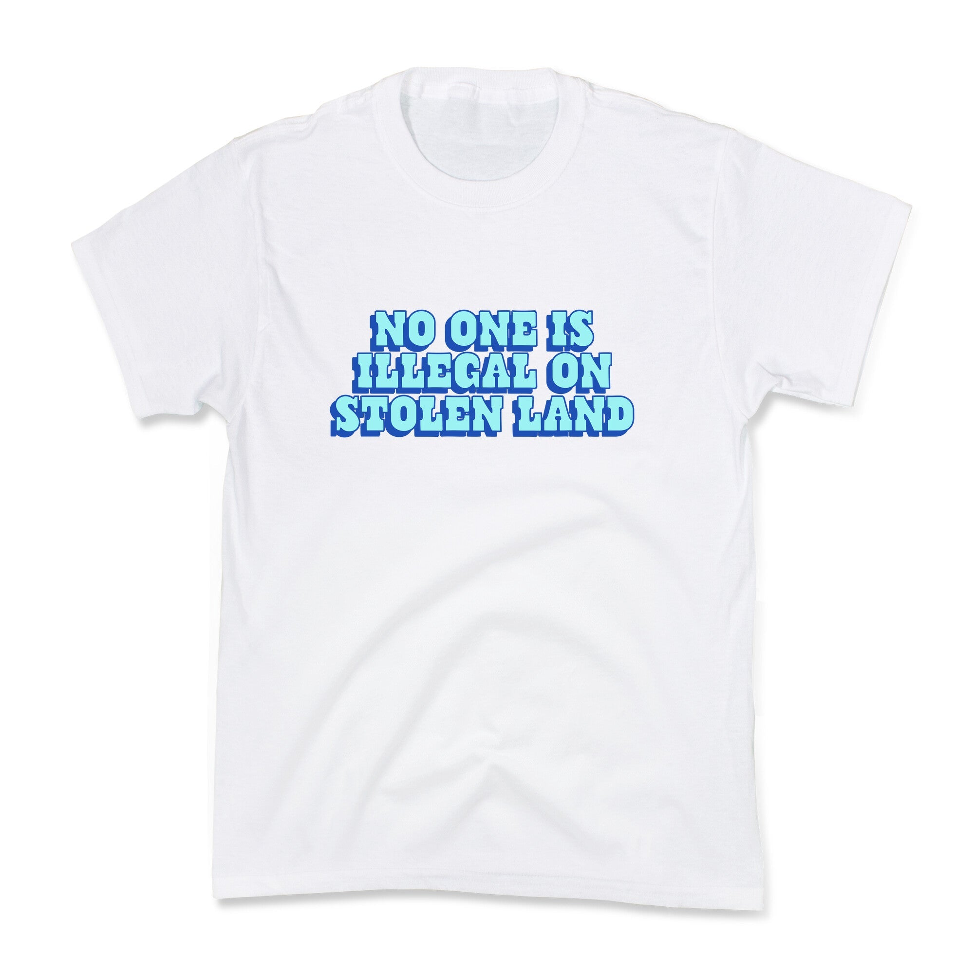 No One Is Illegal Kids Tee