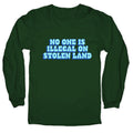 No One Is Illegal Longsleeve Tee
