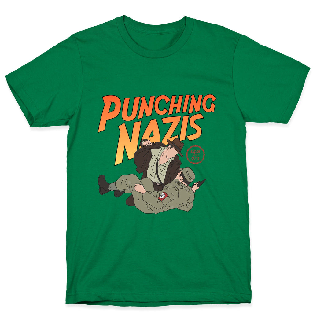 Punching Nazis Since 36 T-Shirt