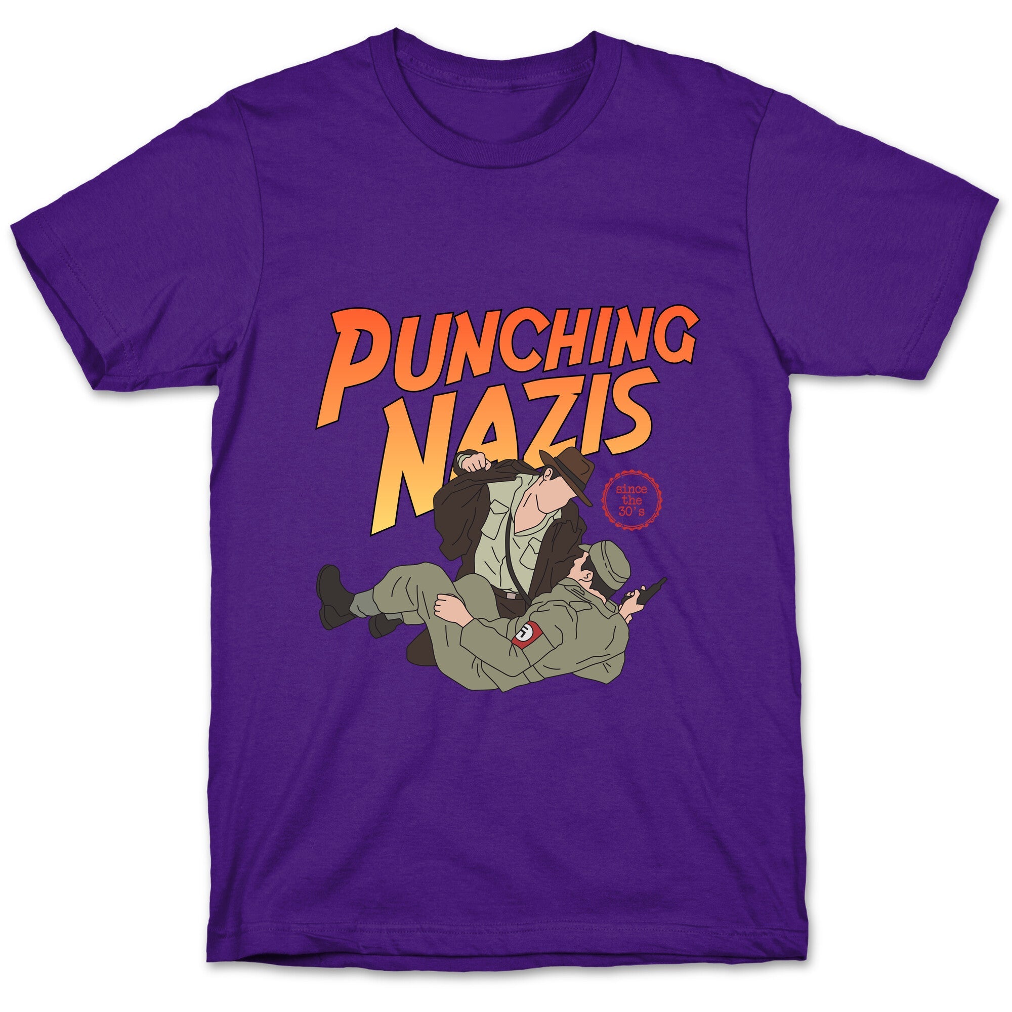 Punching Nazis Since 36 T-Shirt