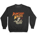 Punching Nazis Since 36 Crewneck Sweatshirt