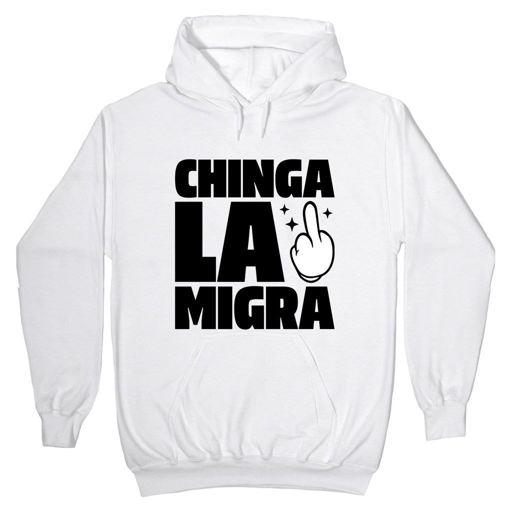 Chinga La Migra Finger Hoodie