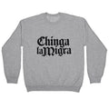 Chinga La Migra Fuck ICE Crewneck Sweatshirt