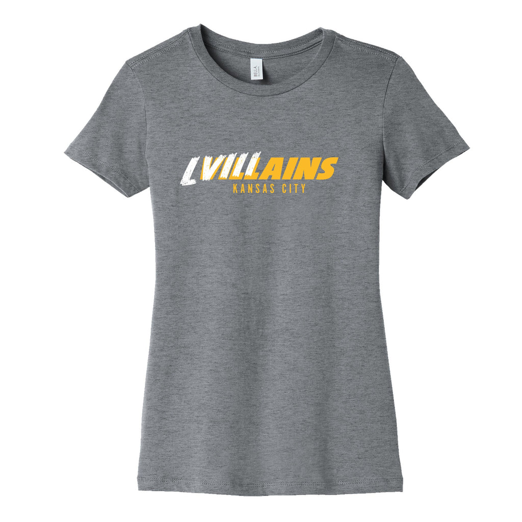 Kansas City Villains Womens Cotton Tee