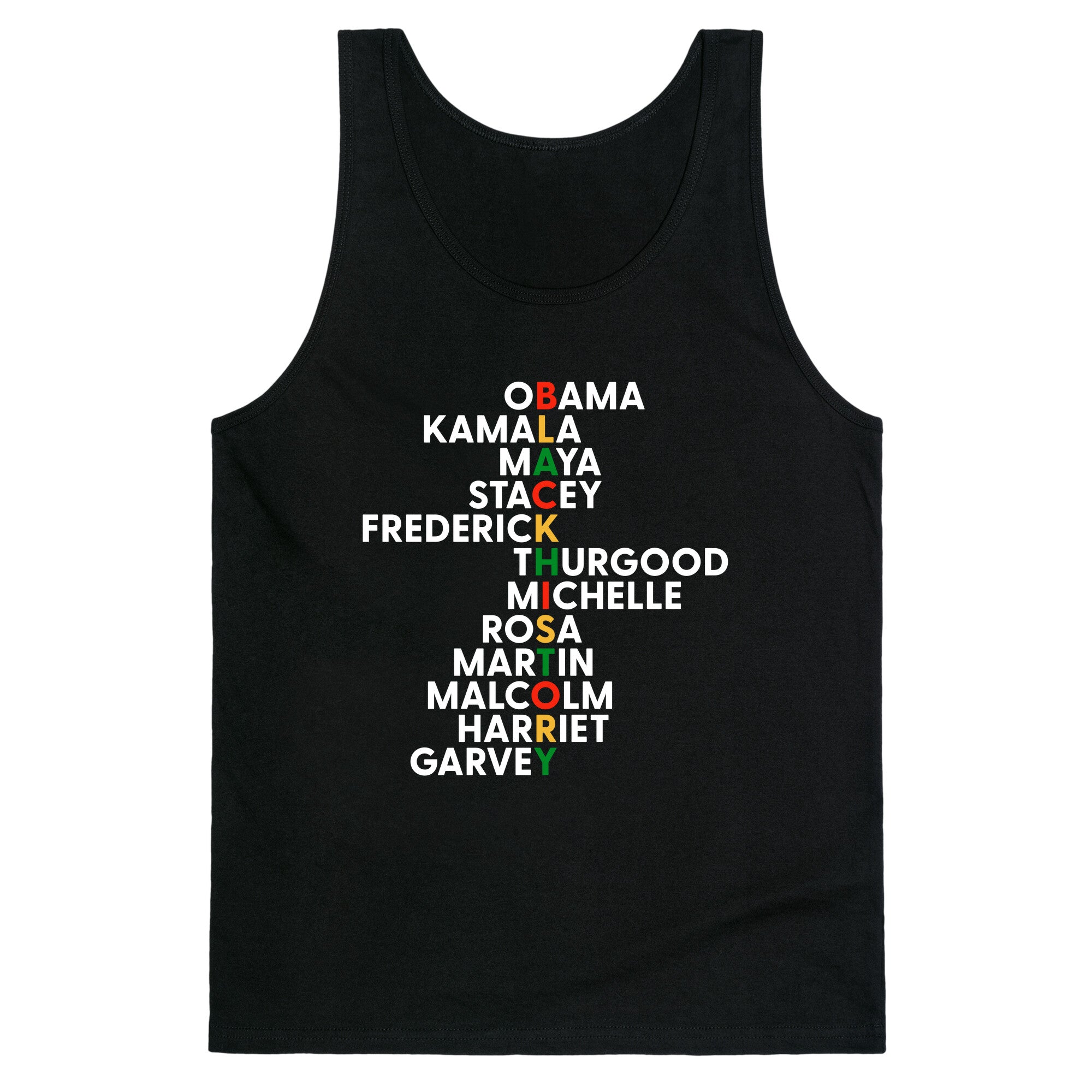 Black History Month Leaders Tank Top