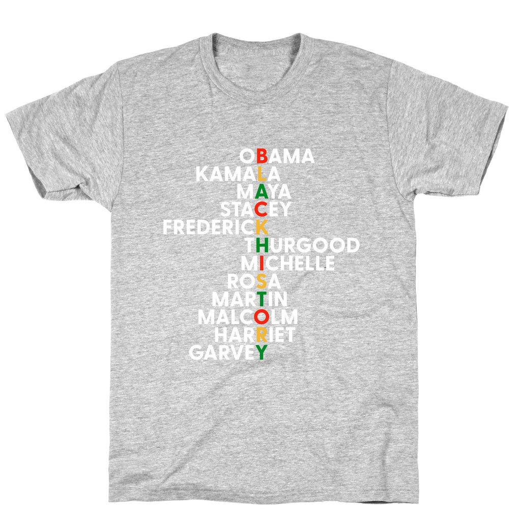 Black History Month Leaders T-Shirt