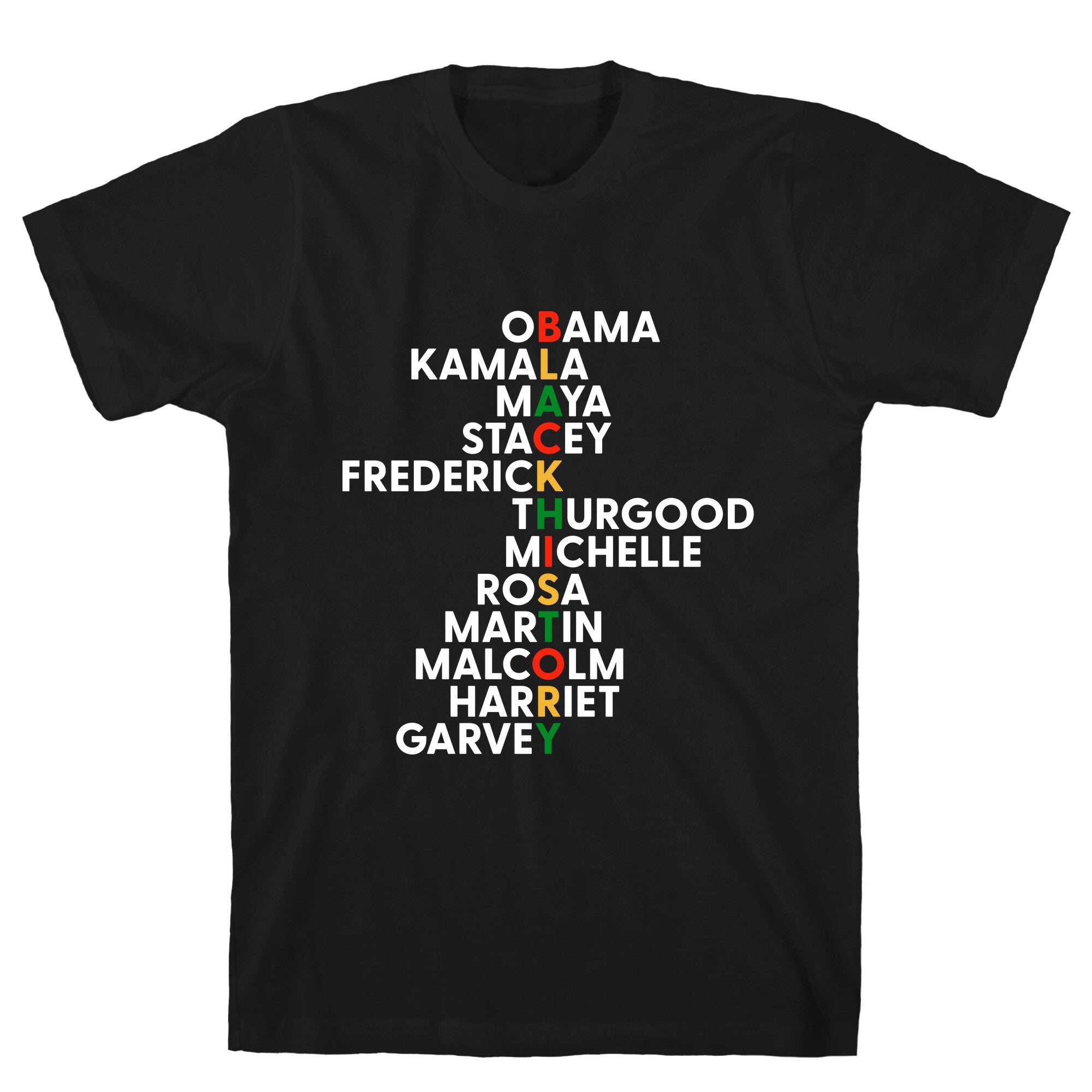 Black History Month Leaders T-Shirt