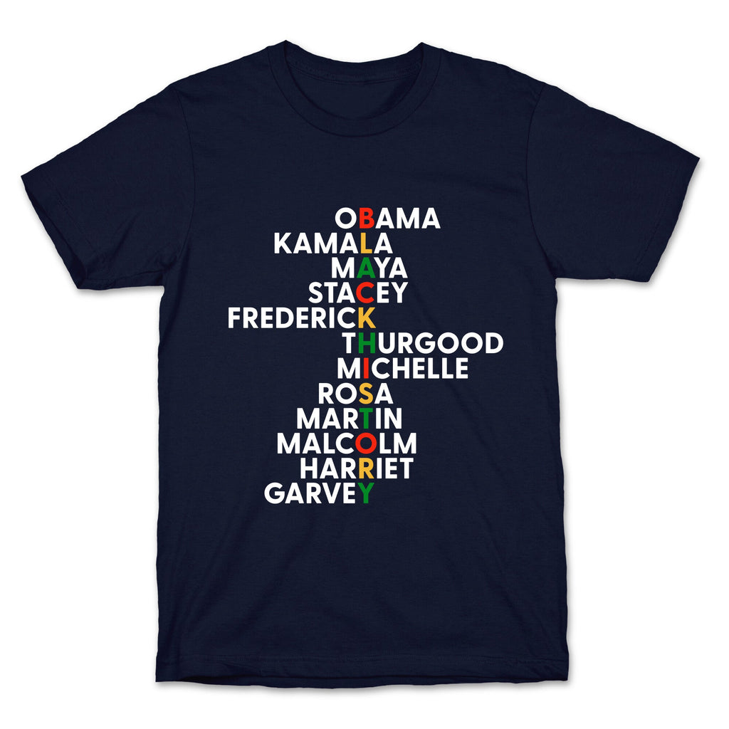 Black History Month Leaders T-Shirt