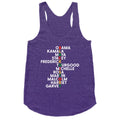 Black History Month Leaders Racerback Tank
