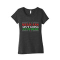 MAGA Mexicans Arent Going Anywhere Womens Triblend Tee
