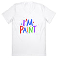 I Love To Finger Paint Couples 2 V-Neck