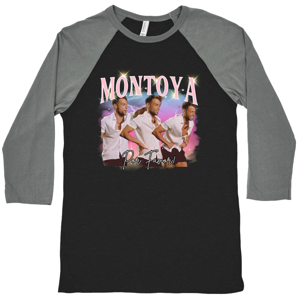 Montoya Por Favor Baseball Tee