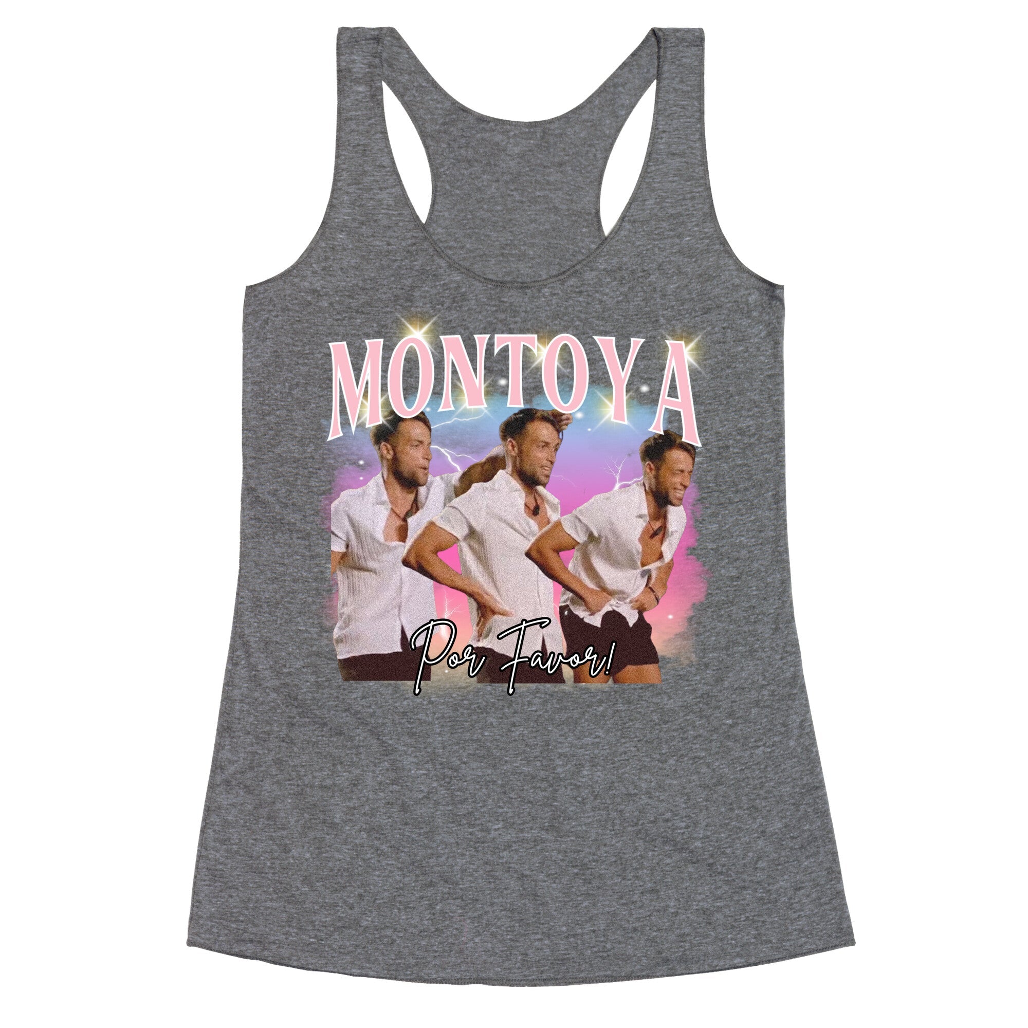 Montoya Por Favor Racerback Tank