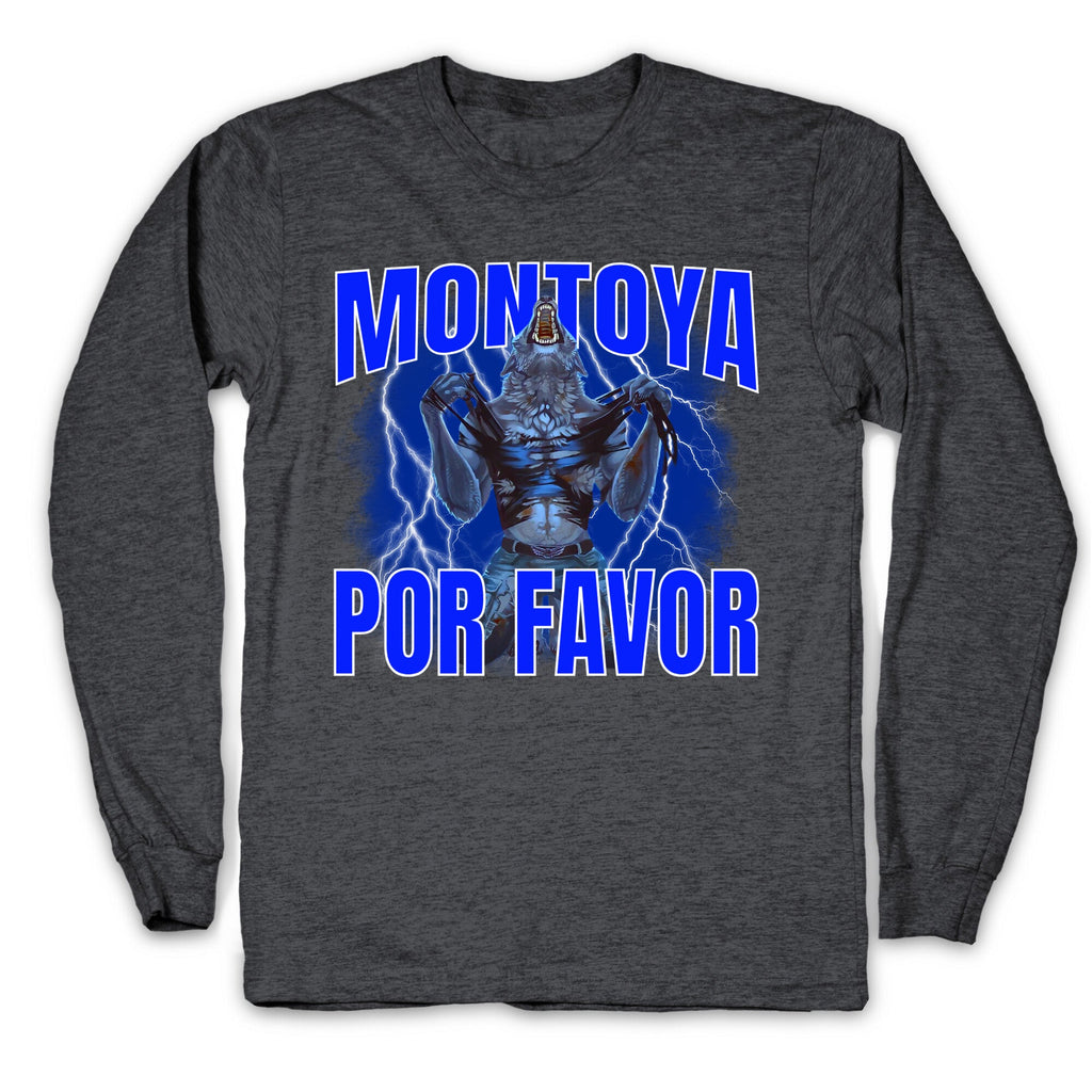 Montoya Por Favor Wolf Meme Longsleeve Tee