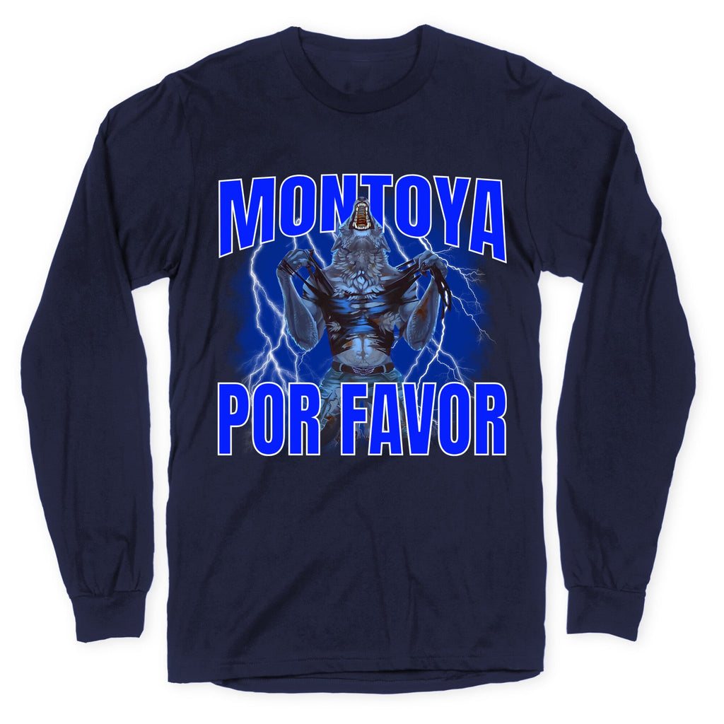 Montoya Por Favor Wolf Meme Longsleeve Tee