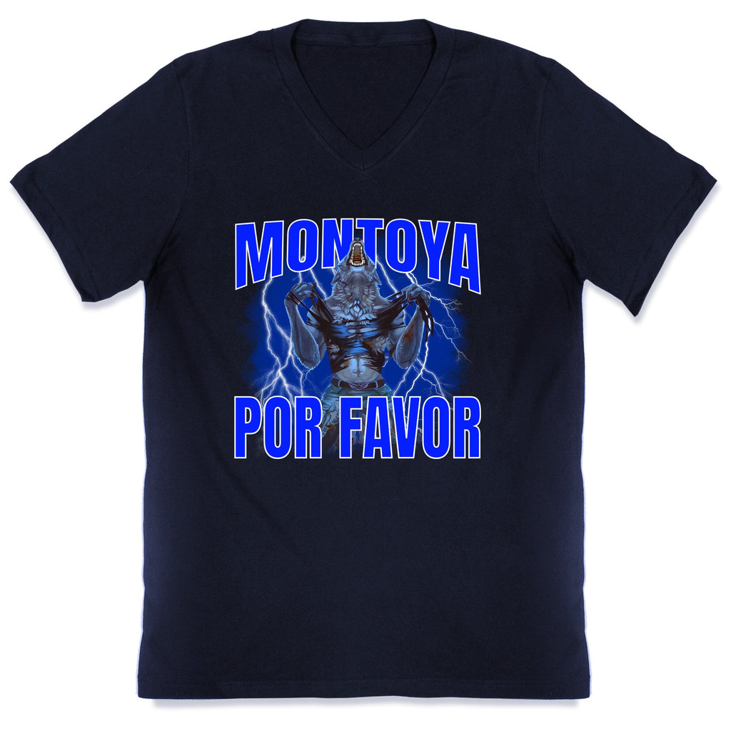 Montoya Por Favor Wolf Meme V-Neck